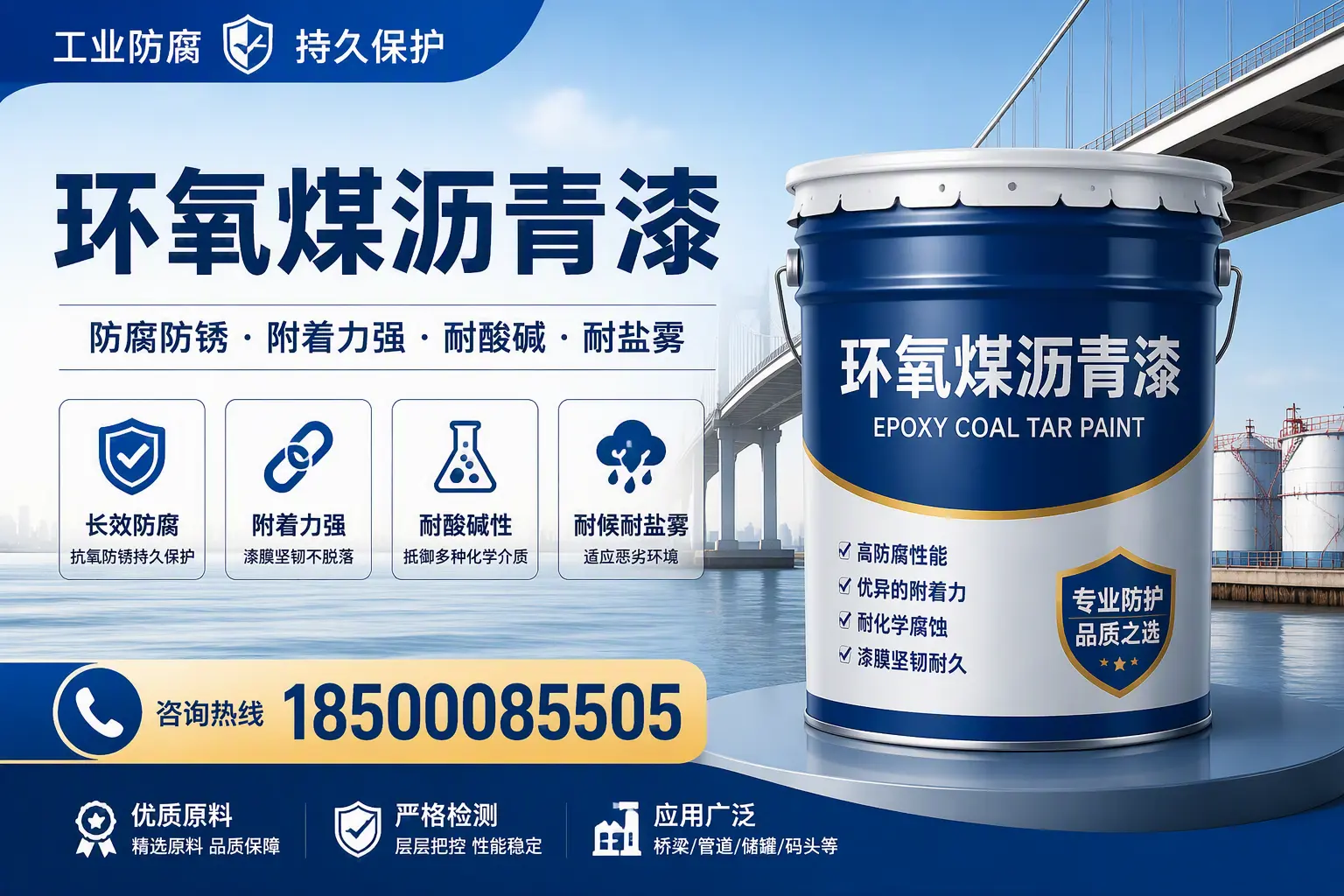 如何选择高品质环氧煤沥青漆？中卫用户的选型指南